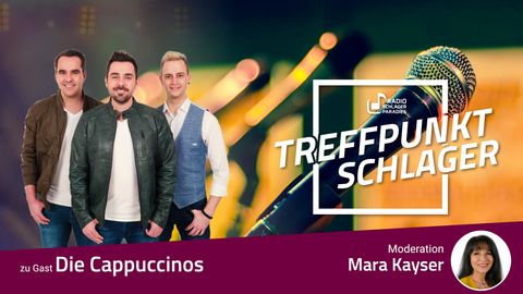 Die Cappuccinos zu Gast bei Treffpunkt Schlager mit Mara Kayser