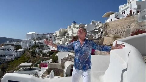 Patrick Linder dreht sein neues Musikvideo auf unserer Schlagerseereise