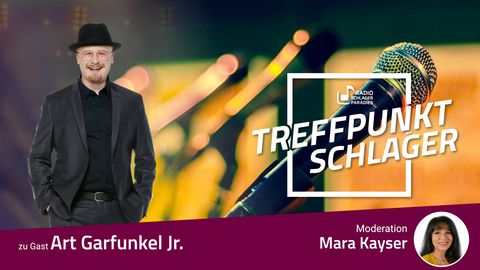 Art Garfunkel Jr. bei Treffpunkt Schlager mit Mara Kayser