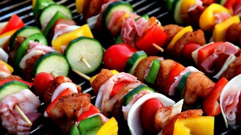 Low Carb Grillspieße