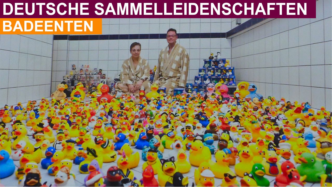 Deutsche Sammelleidenschaften - Badeenten