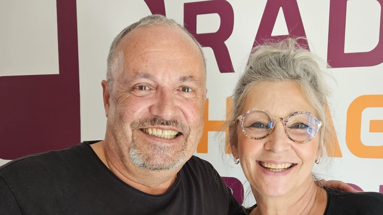 Gary Sahner mit Claudia Jung