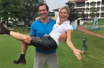 Stefanie Hertel sammelte Geld für gute Zwecke