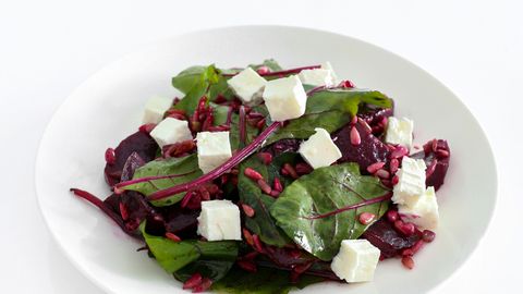 Feldsalat mit Rote Bete