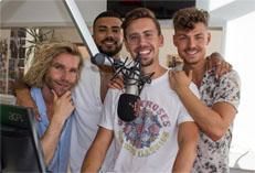 Feuerherz waren zu Gast bei Radio Schlagerparadies