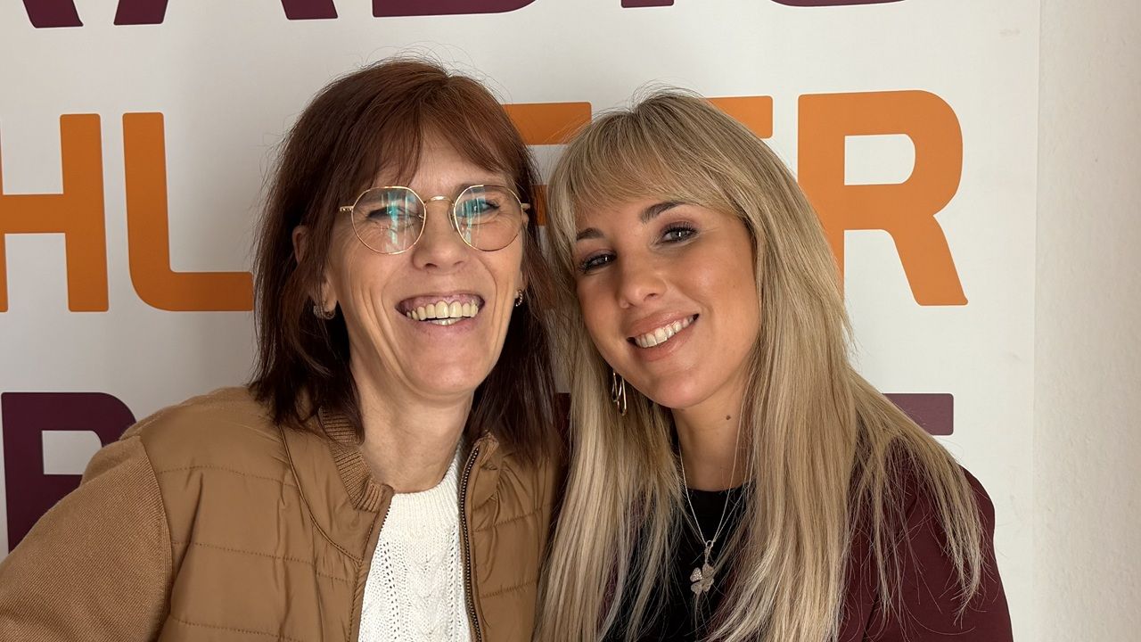 Annemarie Eilfeld mit Holly Brach