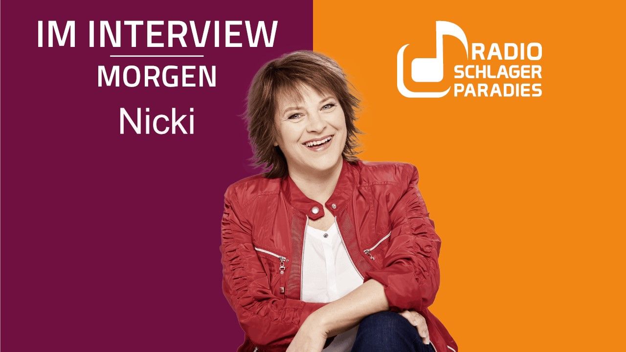 Im Interview mit Nicki ab 13 Uhr!