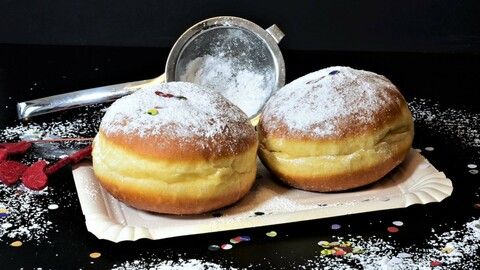 Faschingskrapfen, Berliner, Pfannkuchen