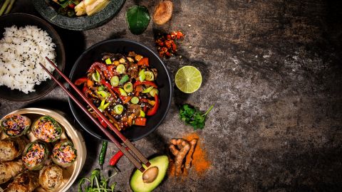 Orientalischer Weißkohlsalat