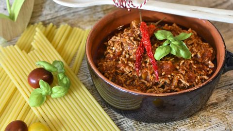 Rezept: Spaghetti mit Bolognese