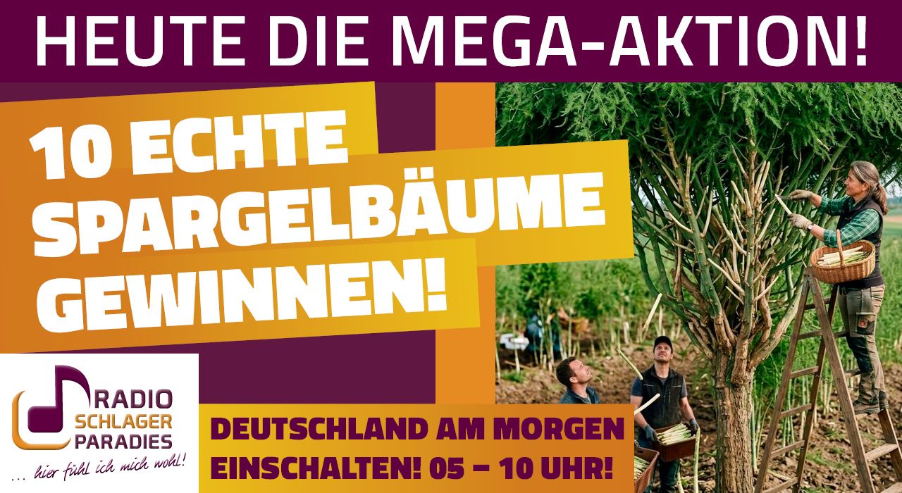 10 echte Spargelbäume zu gewinnen!