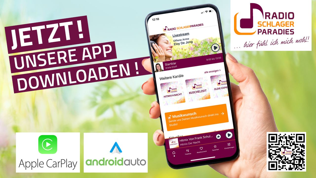 Neue APP bei Radio Schlagerparadies