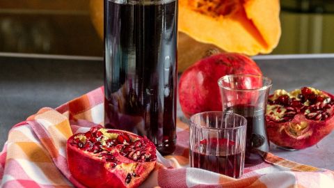 Granatapfelbowle