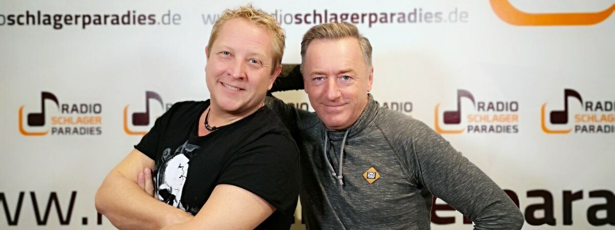 Die Schlagerpiloten im gefilmten Interview mit Heike Betz