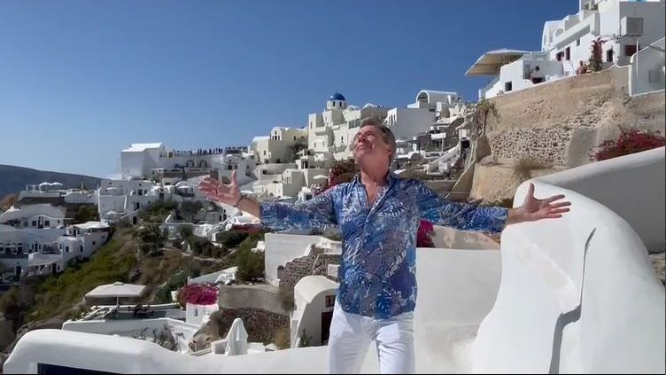 Patrick Linder dreht sein neues Musikvideo auf unserer Schlagerseereise